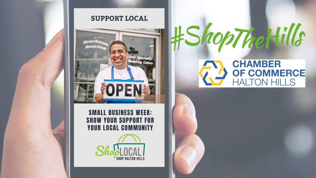 🌟 Celebrating #SmallBusinessWeek with the Halton Hills Chamber of Commerce! Local businesses are the backbone of our community, driving growth and fostering connections. Let's champion and support them this week and beyond. #ShopLocal #HaltonHillsStrong 📈🤝