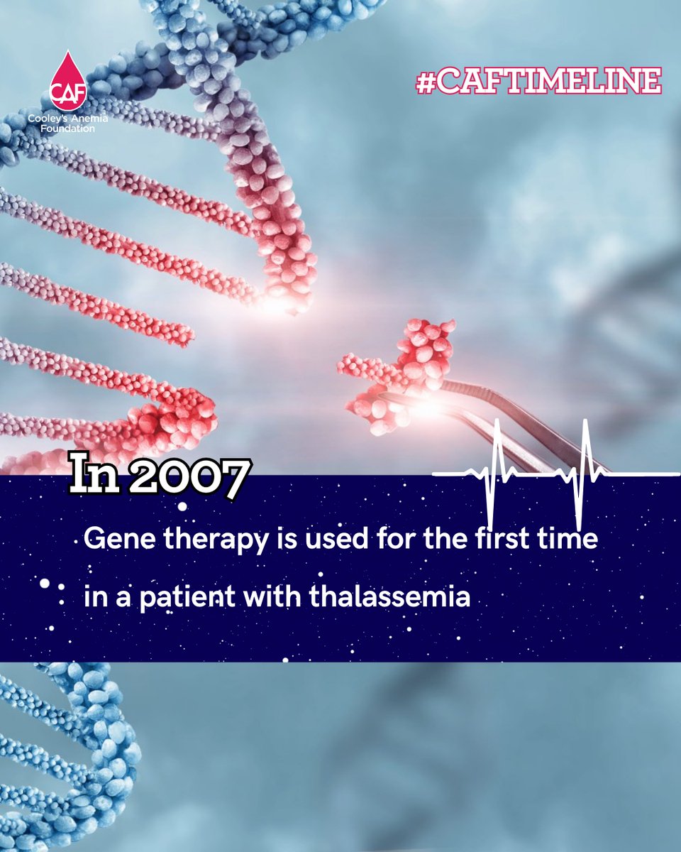 #CAFTIMELINE - We're appreciating these amazing milestones and miracles in the thalassemia community that the foundation has been there to witness. We'll be celebrating these and more on Wednesday, October 18th at Lavan Midtown! 

Get your tickets here: bit.ly/CAFGala2023