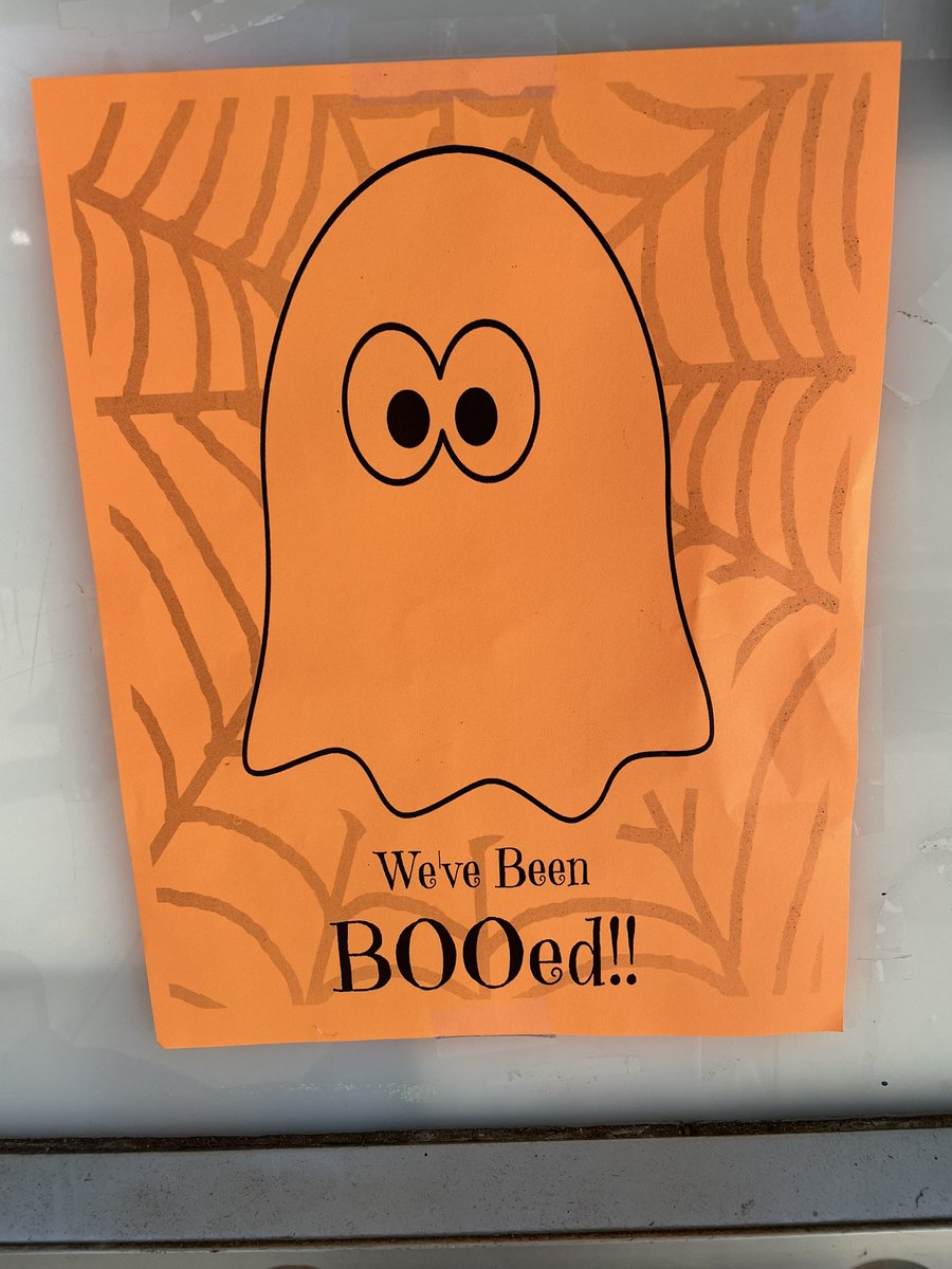 @Walnut_Acres school getting #spooky! Class to class BOOing! 👻 I absolutely LOVE watching the #students “sneak” around campus to BOO their friends! 🎃 @MtDiabloUSD #CampusCulture #BetterTogether #EduTwitter #TeacherTwitter #Halloween #spookymonth #Spookyseason