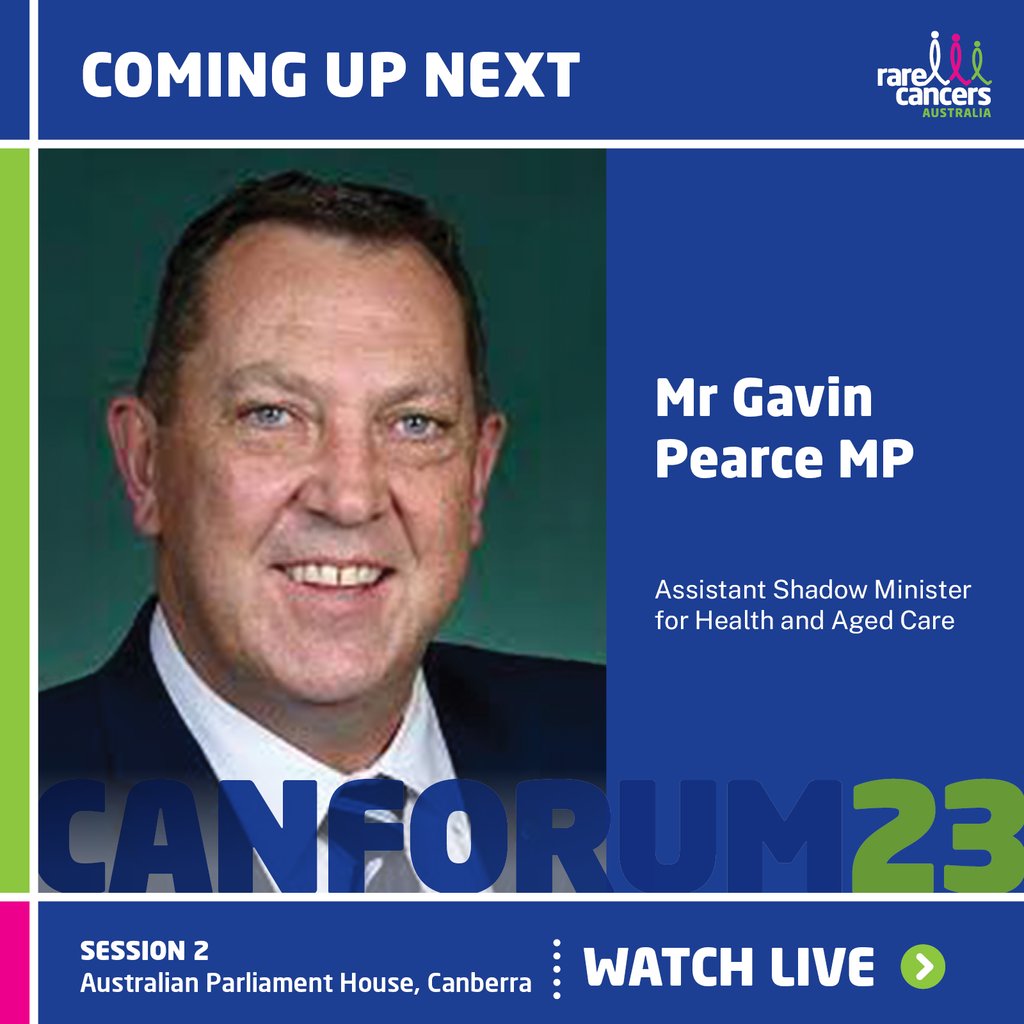RareCancers's tweet photo. Tune in to the live stream of #CanForum23 now to watch Gavin Pearce's address on Australiaโs readiness for the genomic revolution in #cancercare. Watch live ๐บ๏ธ https://t.co/IgQ5cKqzEi #changingcancercare #genomics #rarecancer https://t.co/ie2Z8rqRPu