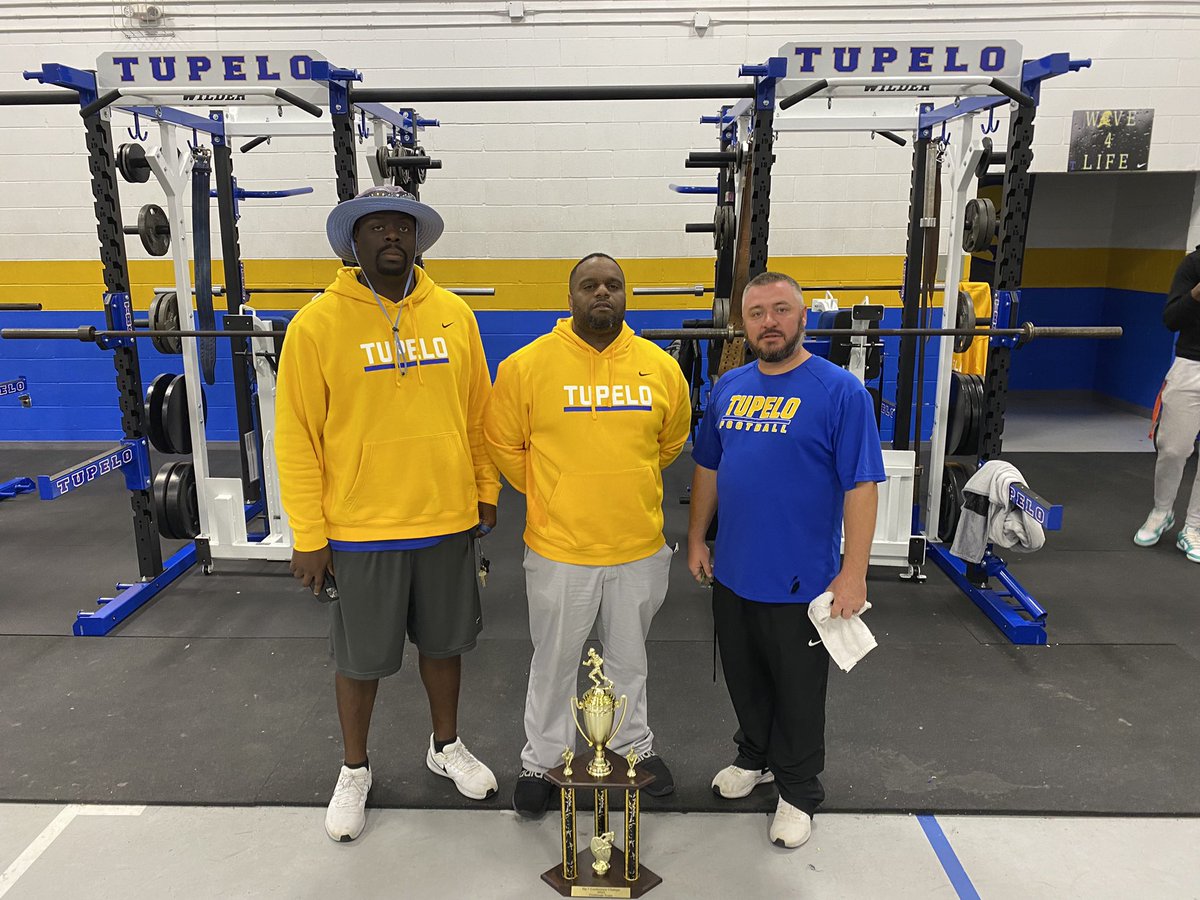 Tupelo Freshman Football (@tupfreshmanfb) on Twitter photo Congratulations to the THS Freshman Football team (c/o 2027) for finishing the season undefeated 8-0 and winning the Big 7 Conference championship!
This team has a combined record of 22-0 from their 7, 8, and 9 grade years.
Future is bright for <a href="/TupFB/">Tupelo High Football</a> 👊 Congratulations to the THS Freshman Football team (c/o 2027) for finishing the season undefeated 8-0 and winning the Big 7 Conference championship!
This team has a combined record of 22-0 from their 7, 8, and 9 grade years.
Future is bright for <a href="/TupFB/">Tupelo High Football</a> 👊
