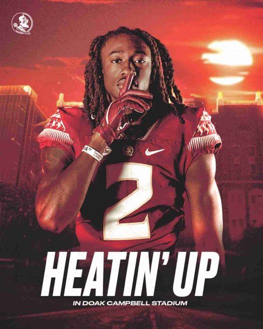 DarrelljohnsonD's tweet photo. I will be in tally this weekend!!!  @FSUFootball https://t.co/6X2AWO8Fj4