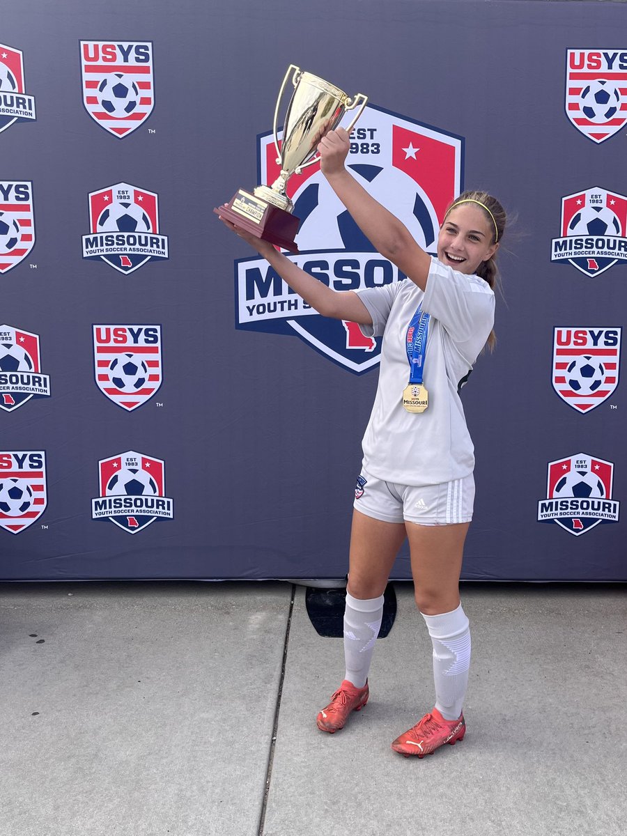 We reached our goal and are STATE CUP CHAMPS! I’m so proud of our huge team effort to get here. I scored in OT, and we won in PK’s. Now we keep grinding to get ready for regionals!
Congrats to the 05 and 06 JB Marine teams who also advanced! Go JB!
<a href="/USYouthSoccer/">US Youth Soccer</a>  <a href="/JBMarineSC/">J.B. Marine SC</a>