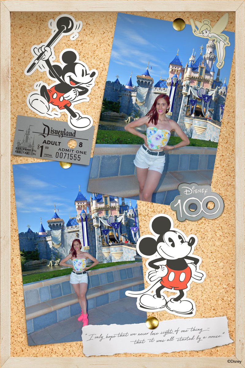 pelirrojaradio's tweet photo. ¡Felices 100 años Disney 🎉! 

#Disney100 #DisneyCreate100 https://t.co/8peaBfLCMI