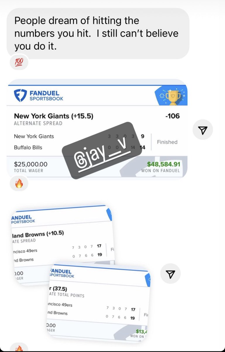 jayvpicks's tweet image. Wins from the weekend 🥂