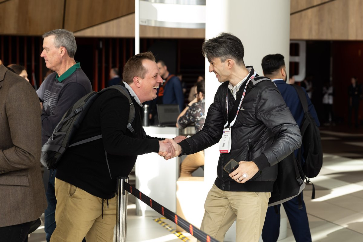 AISA_National's tweet photo. And here we are. 

5,500 cyber security professionals gathered in Melbourne to Learn, Explore and Discover at Australia’s leading cyber conference - CyberCon Melbourne.

Tickets are still available: https://t.co/rdgHrYkTjO

#OnToday #OnNow #Learn #Discover #Explore #CyberCon23 https://t.co/9Ia1r7j1fp