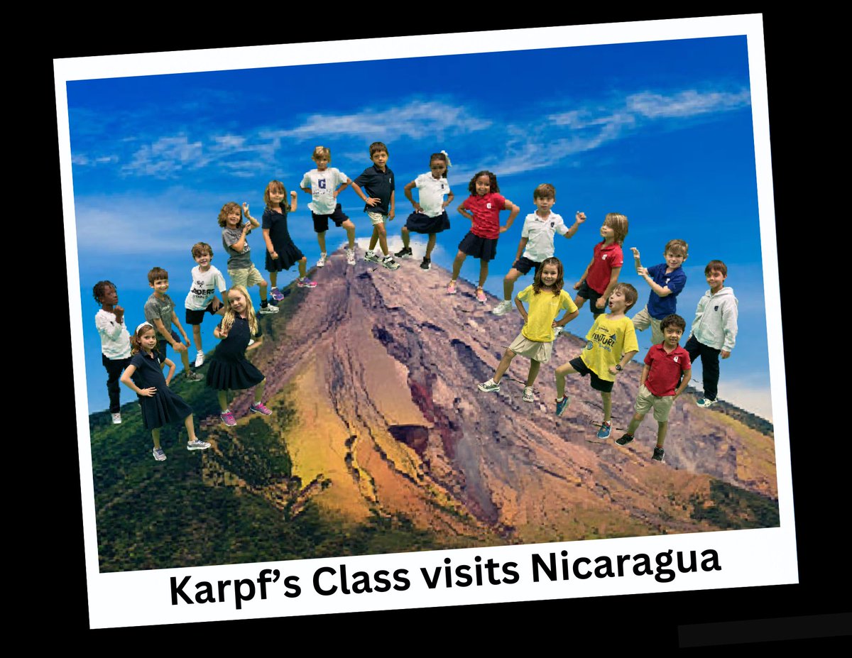 CindyGo75's tweet photo. Our students have been busy “traveling” to the different Spanish speaking countries. They learned about a Spanish speaking country country in Spanish class. Then they visited that country with the help of our green studio. @GulliverPrep_ @DoInkTweets @canva https://t.co/yePxzZK26i