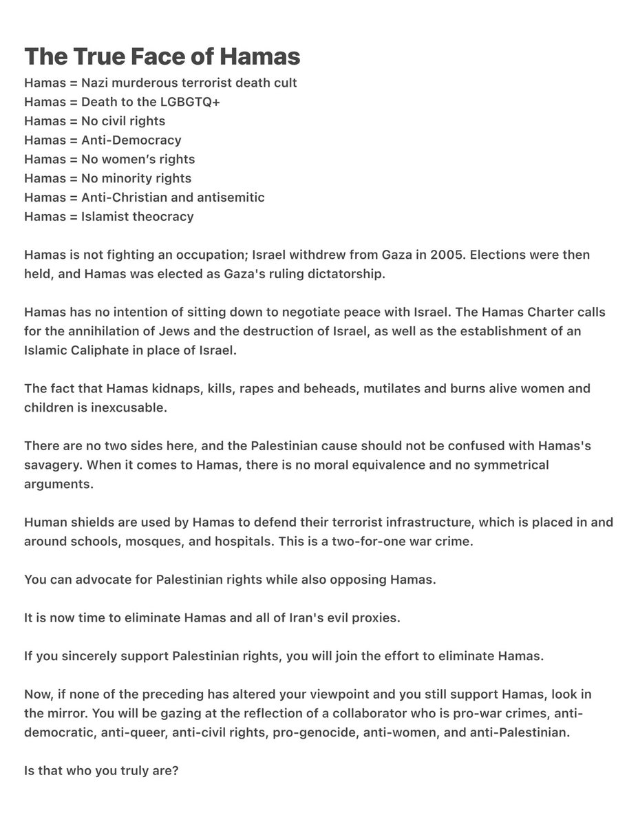 #FreeGazaFromHamas #Hamas #Israel #EndHamas <a href="/emilykschrader/">Emily Schrader - אמילי שריידר امیلی شریدر</a> <a href="/davidmdraiman/">David Draiman 🟦🇺🇸🇮🇱✡️☮️</a> <a href="/realbassemeid/">Bassem Eid</a>