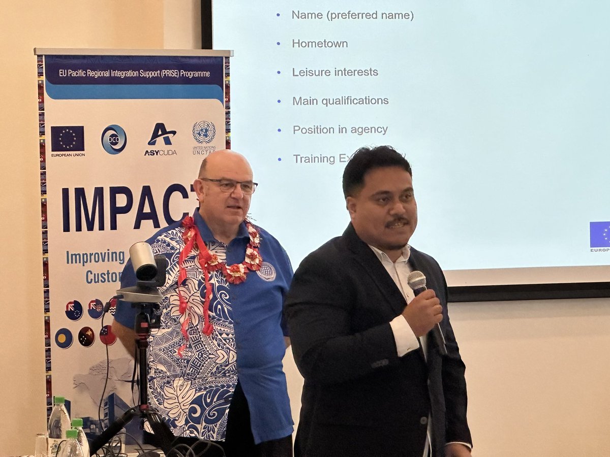 DarrylIkbal's tweet photo. 🌐📢 Missed Day 1 of the Rules of Origin Workshop? Here's the recap! 📚 Co-funded by the #EU #UNCTAD IMPACT Project with #OCO and #PPIU.
🔍 Day 1 Highlights:
1️⃣ Keynote address on the significance of Rules of Origin in international trade.
2️⃣ Deep dive into Role of Customs in Free Trade Agreements
3️⃣ Insightful discussions on concepts of train the trainers.
Stay tuned for more insights on Day 2! #RoOWorkshop #TradeTalks #IMPACTProject #ASYCUDA @PlusPacer