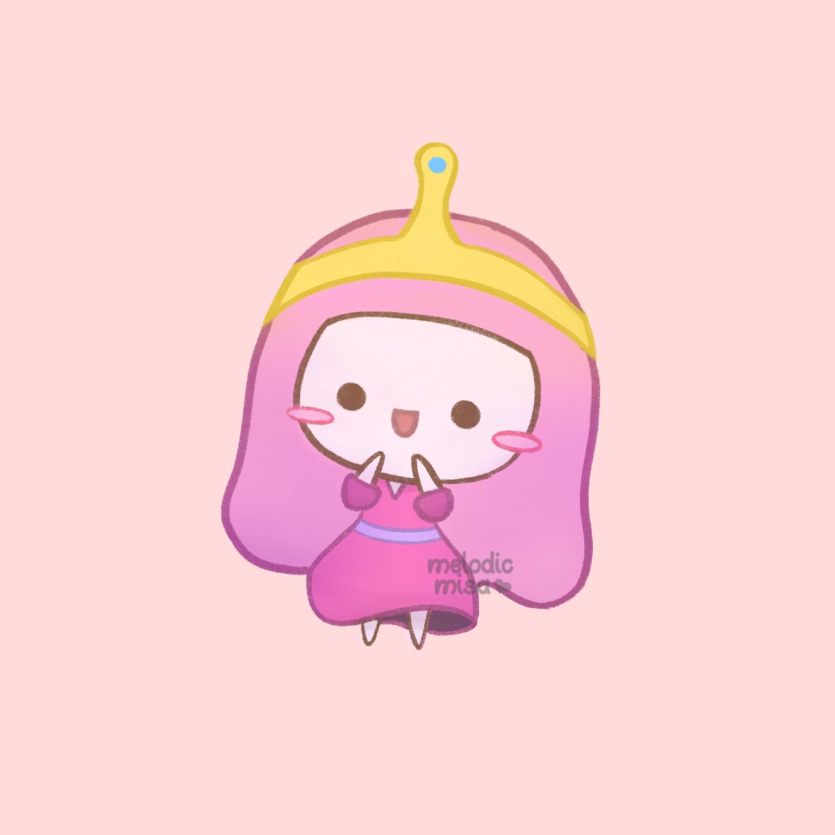 MelodicMisa's tweet photo. Any adventure time fans? :) #princessbubblegum looking cuuteee https://t.co/oe7SAP0tFM