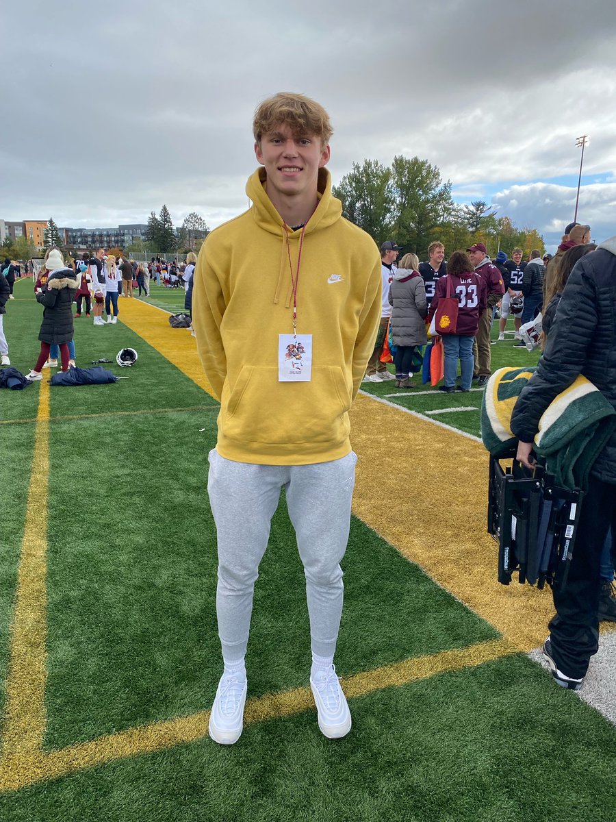 Isaac Olson (@isaac_olson01) on Twitter photo After a great game day visit I am excited to announce that I have received an offer to play football at the University of Minnesota Duluth! I’d like to thank <a href="/CoachLukeOlson/">Coach Luke Olson</a> and Coach Wiese for giving me this opportunity! After a great game day visit I am excited to announce that I have received an offer to play football at the University of Minnesota Duluth! I’d like to thank <a href="/CoachLukeOlson/">Coach Luke Olson</a> and Coach Wiese for giving me this opportunity!