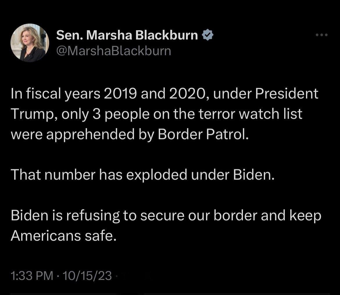 Does she not know what apprehended means?