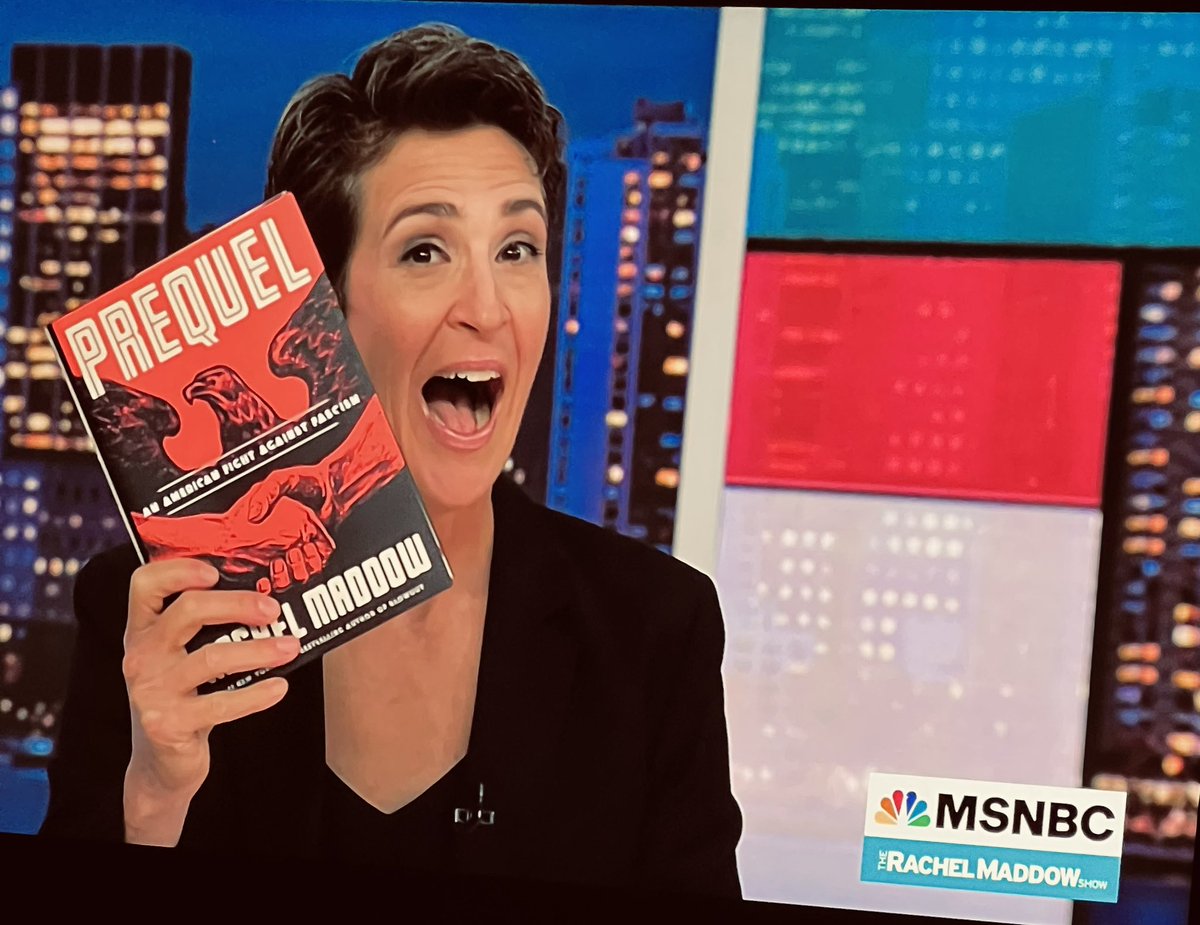 I am getting so tired of journalists writing and pimping their books, podcast and junk. It’s like Bill O’Reilly all over again. 

Now it’s Rachel Maddow’s turn. She kept the one night a week just to sell her stuff on @MSNBC 🤦🏻‍♂️

<a href="/maddow/">Rachel Maddow</a> #cablenews #NoShame #huckster