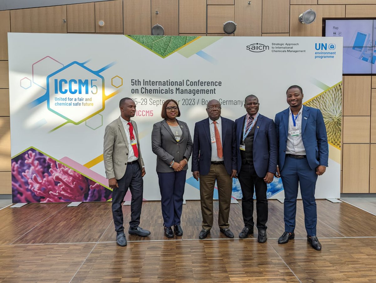 InfoKwame's tweet photo. After a week of extensive negotiations, delegates successfully approved the Global Framework on Chemicals – striving for a world free from harm caused by chemicals and waste. #iccm5 https://t.co/SBz8yzb1Sa