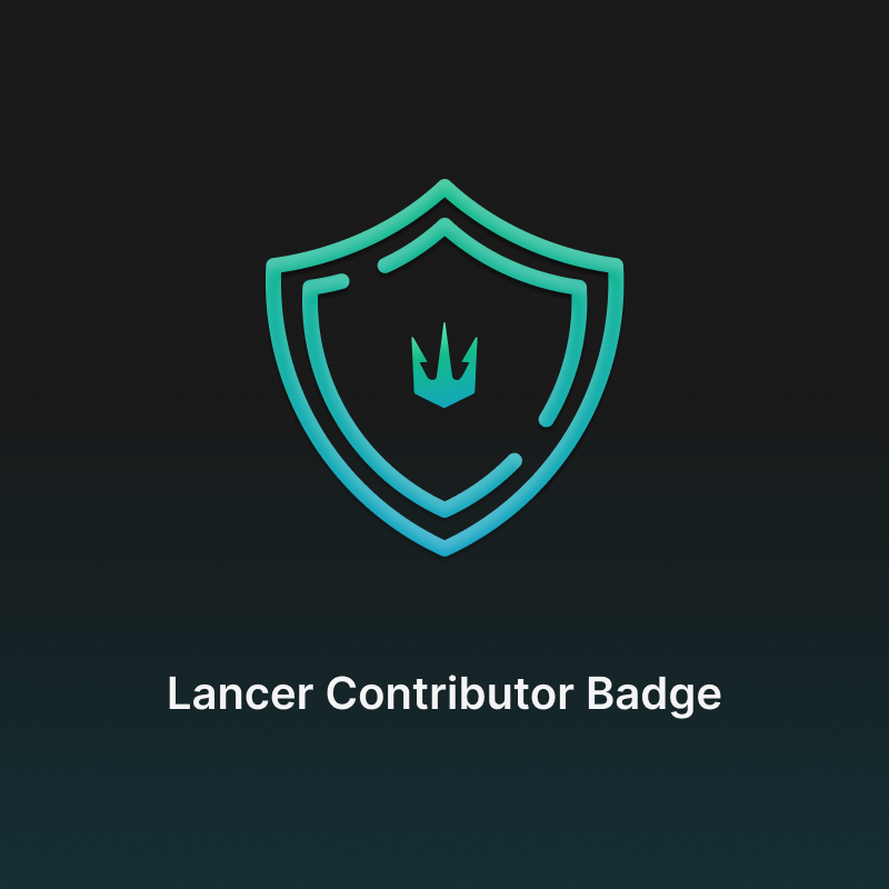 New achievement unlocked ✨🏆✨

The lancer contributor badge is our highest honor. 

We are grateful for the work of @matt_degods. You will be able to see this badge on his Lancer profile forever.