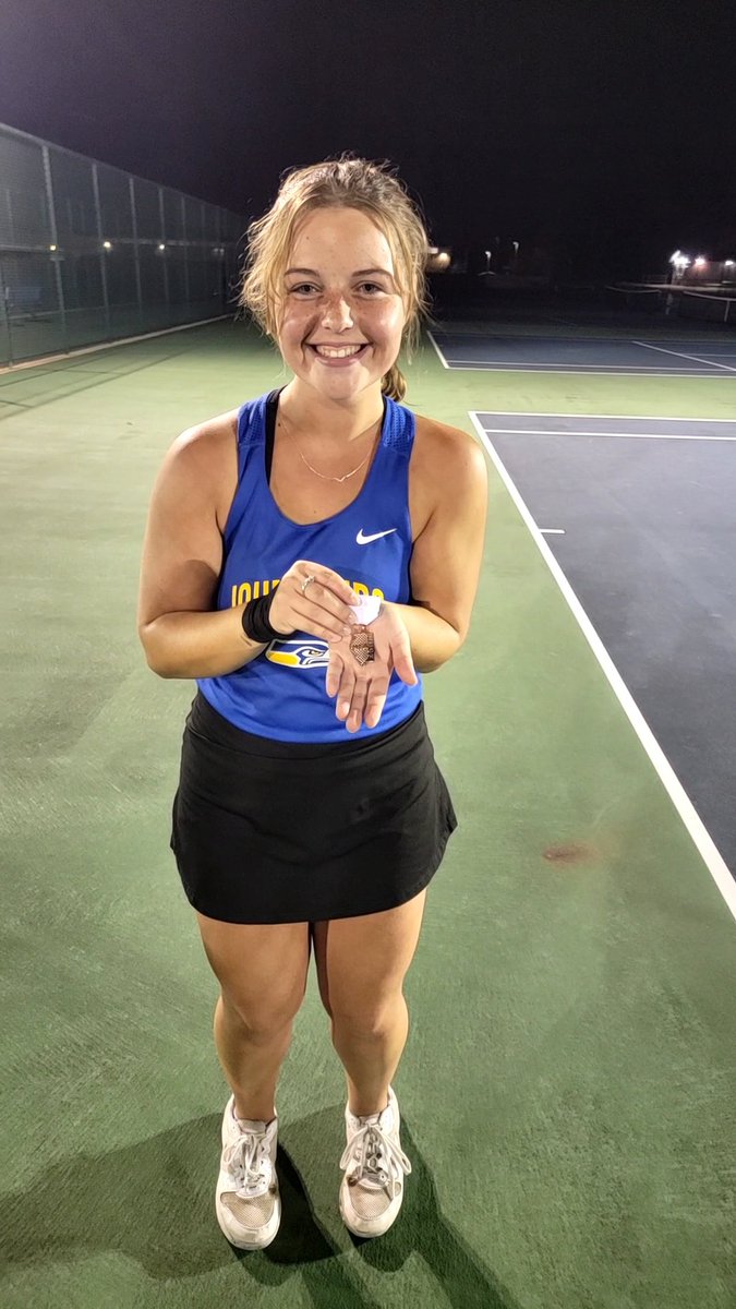 So proud of Izzy for qualifying for state and taking 3rd place at the Antioch sectionals. Tough competition! 🎉 Way to go Izzy! <a href="/JHSSkyhawks/">Johnsburg Skyhawks</a> <a href="/JohnsburgSD12/">Johnsburg School District 12</a> <a href="/JohnsburgSports/">Richard Alan Knar Jr.</a>