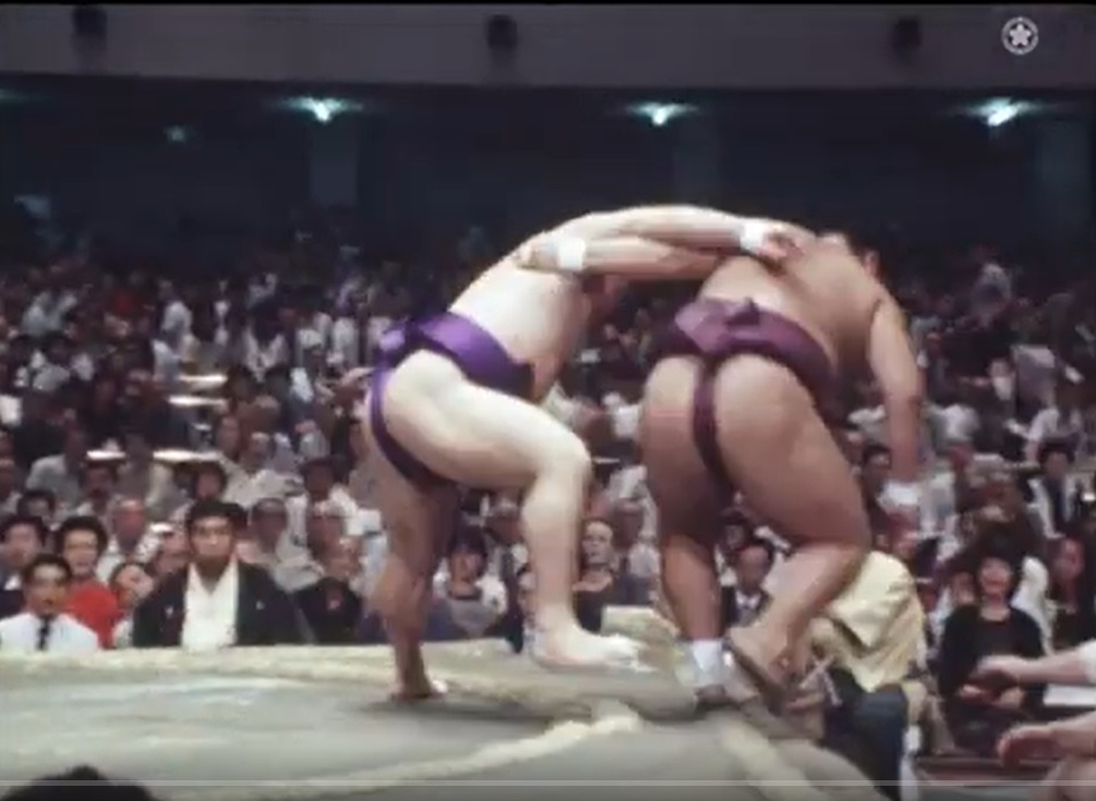 アーカイブ場所】 昭和57年九月場所 十日目。 十両・20歳の若瀬川が