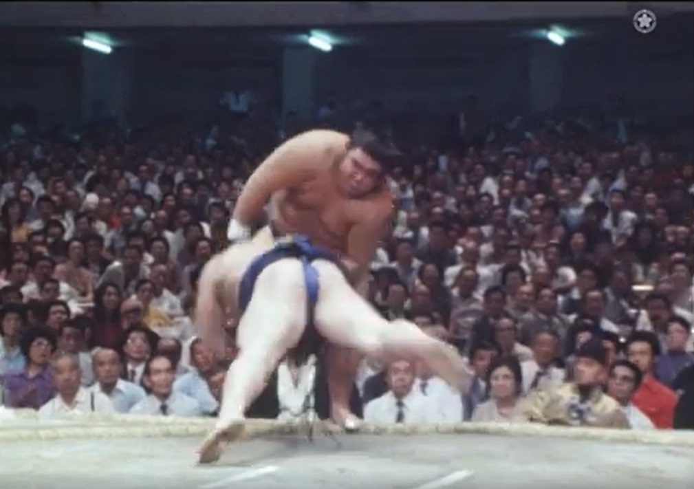 アーカイブ場所】 昭和57年九月場所 十日目。 十両・20歳の若瀬川が
