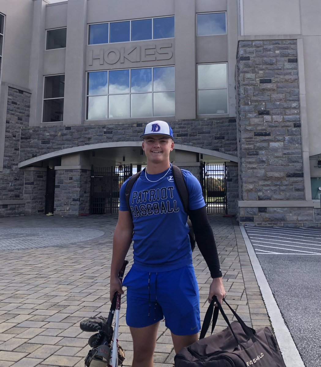 Thank you <a href="/HokiesBaseball/">Virginia Tech Baseball</a> and Charlotte Baseball Academy for a great day! <a href="/elbin_kurt/">Kurt Elbin</a> <a href="/tpete13/">Tyson Petersheim</a> <a href="/VTCoachSzefc/">John Szefc</a> 

60 7.05
Pop 1.95
EV 96
Velo 85