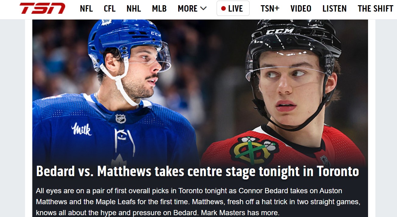 All eyes on Auston Matthews