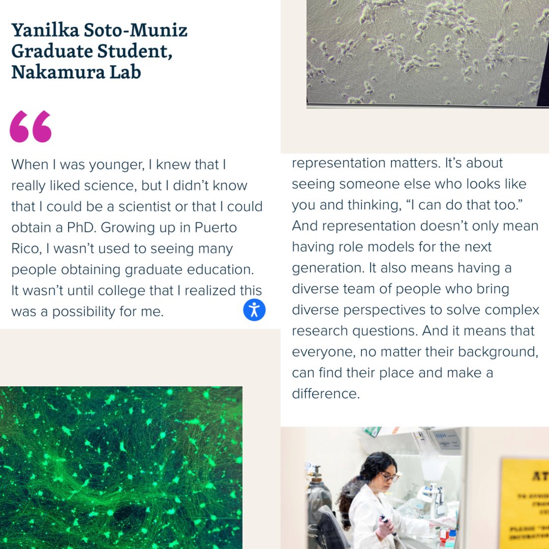 SotoYanilka's tweet photo. Hispanics represent 18% of USA yet we only make up 8% of those in STEM. To celebrate the Latinx History Month, @GladstoneInst shed light into some of the Latinx voices working in the institute to advance science! 👩🏽‍🔬🧫 🇵🇷Learn more on their link: https://t.co/GJT7W9x1Cu https://t.co/Ji8YWM2SDH