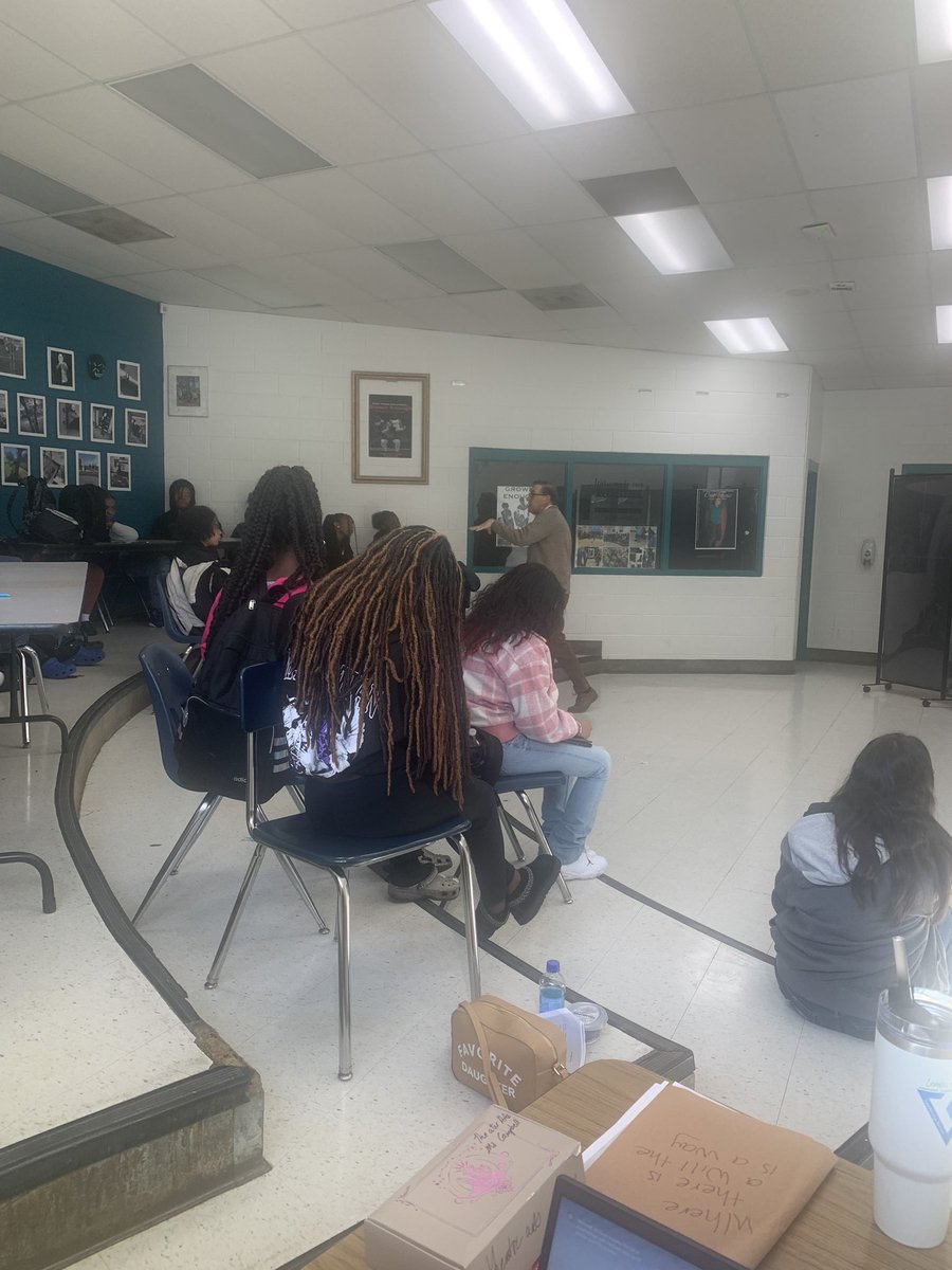 VCHS Theater Arts… big shoutout to Mr Markoch for visiting my class today and giving my students a mini lecture on stage performance 🎭