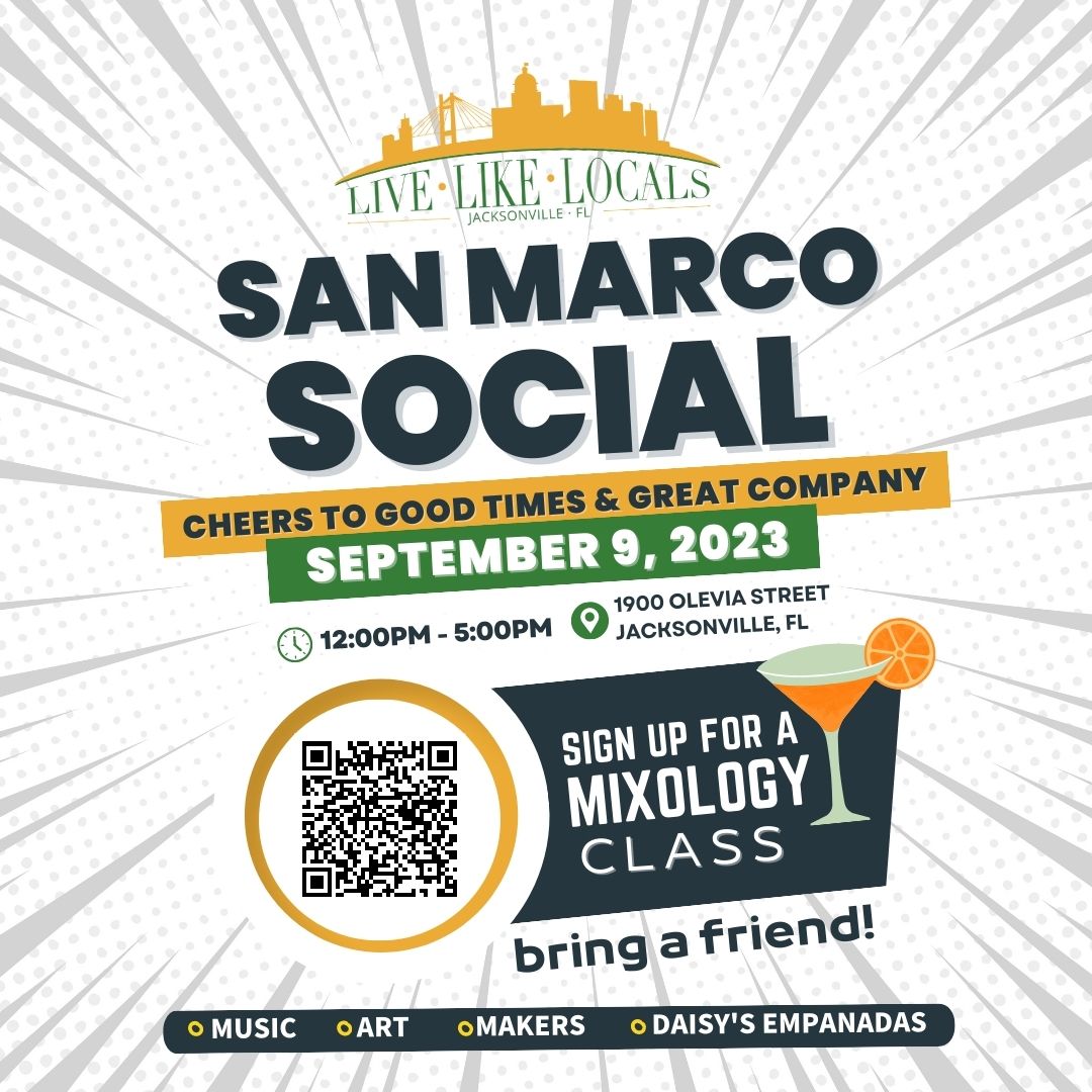 LiveLikeLocals2's tweet image. We're back in San Marco from 12 to 5. Come out and network with us #Jacksonville