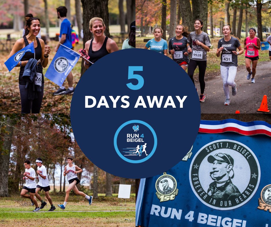 Run4Beigel's tweet image. 🌟 Just 5 Days to Go! 🏃‍♂️🏃‍♀️

The excitement is building as we countdown to the big day! In just 5 DAYS we'll lace up our sneakers, gather with friends and family, and celebrate Scott. 🎉

Click pulse.ly/imvppxfvvu to REGISTER TODAY