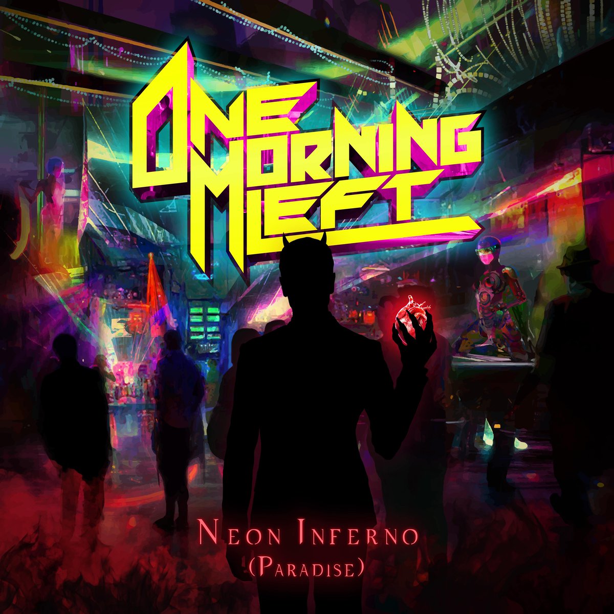 フィンランドの変態メタルコア・バンド ONE MORNING LEFT、ニュー・シングル『Neon Inferno (Paradise)』リリース＆表題曲MV公開！ gekirock.com/news/2023/10/o…

#ONEMORNINGLEFT