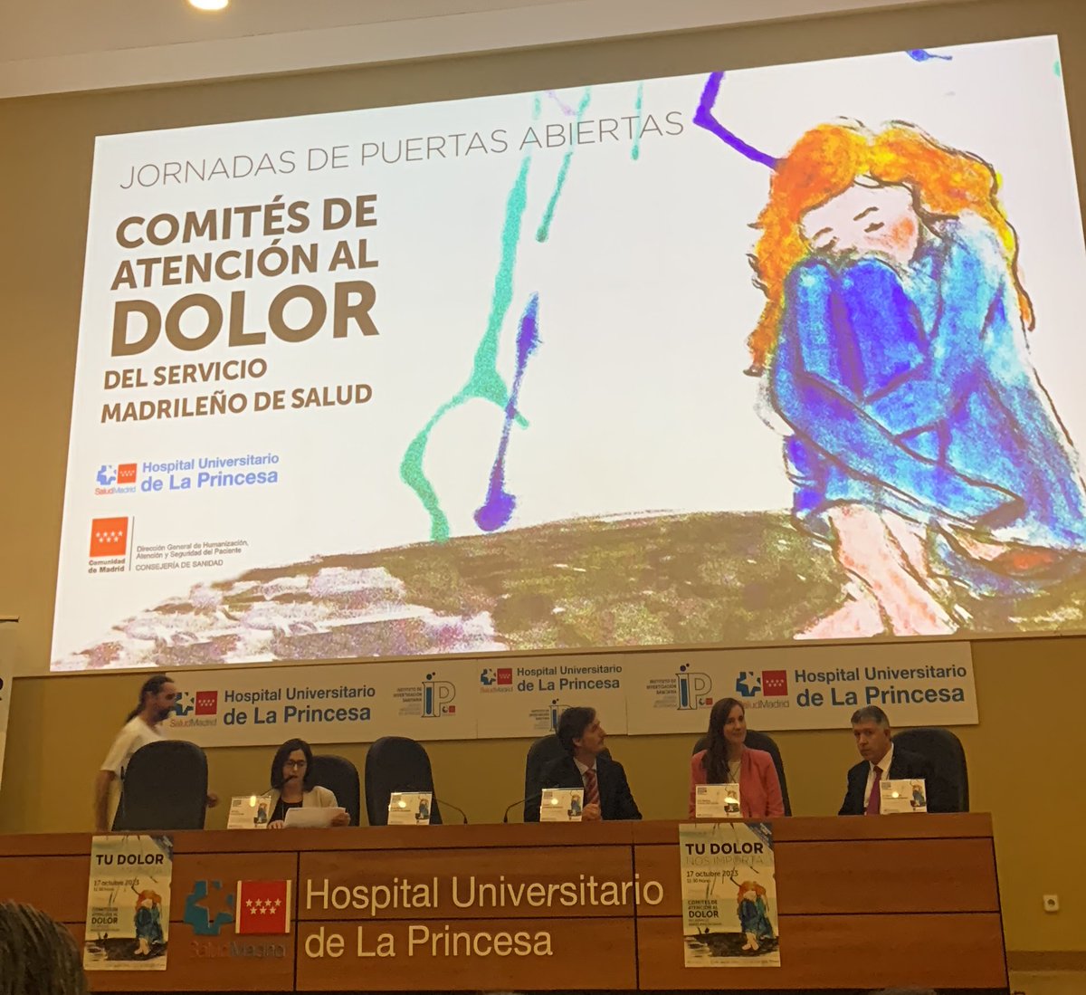 Comités de Atención al Dolor del Servicio Madrileño de Salud 
Modera <a href="/pazpalos/">Paz Palos</a> 
#DiaMundialDelPacienteConDolor