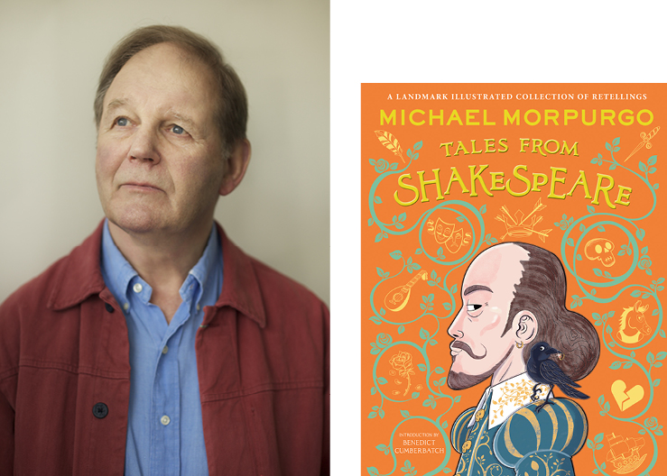 StratLitFest's tweet image. Still a few tickets let for this Friday to hear #MichaelMorpurgo talk about his new book for children Tales from #Shakespeare - helping make the Bard accessible for young people. Tickets here bit.ly/46MJ5Y9 @HolyTrinitySonA @TheRSC