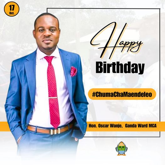 HON. OSCAR WANJE tweet media