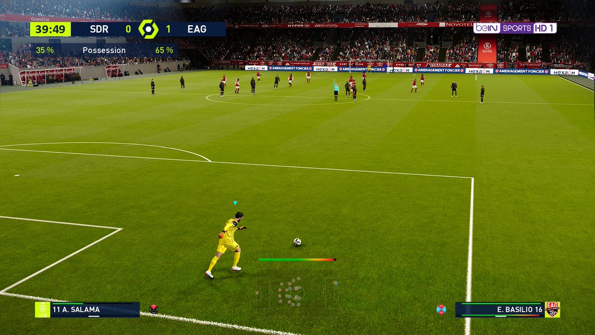 Raphpes's tweet image. Voilà quelques screen en jeu avec les patchs ! Certains stades rendent mieux que d'autres ! #pes2024 #efootball2024 #raphpes