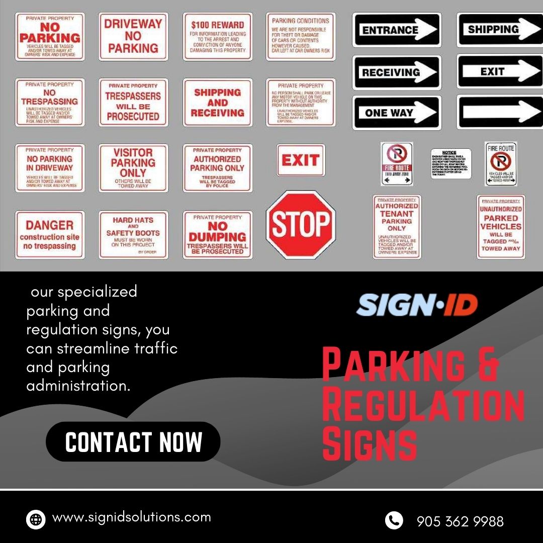 signidsolutions's tweet image. With our specialized parking and regulation signs, you can streamline traffic and parking administration.
#sign #signage #SignageMaker #signagesolutions #signagecompany #signageinstallationnstallation