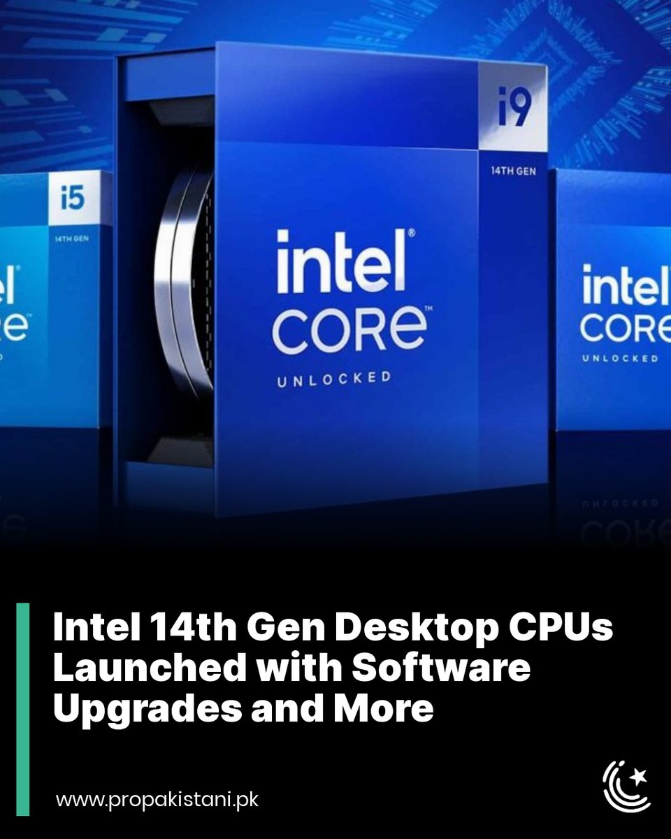 ProPakistaniPK's tweet image. Once again, the flagship CPU can hit 6.0GHz. 

Read More: propakistani.pk/2023/10/17/int…

#Intel #14thGen #MeteorLake
