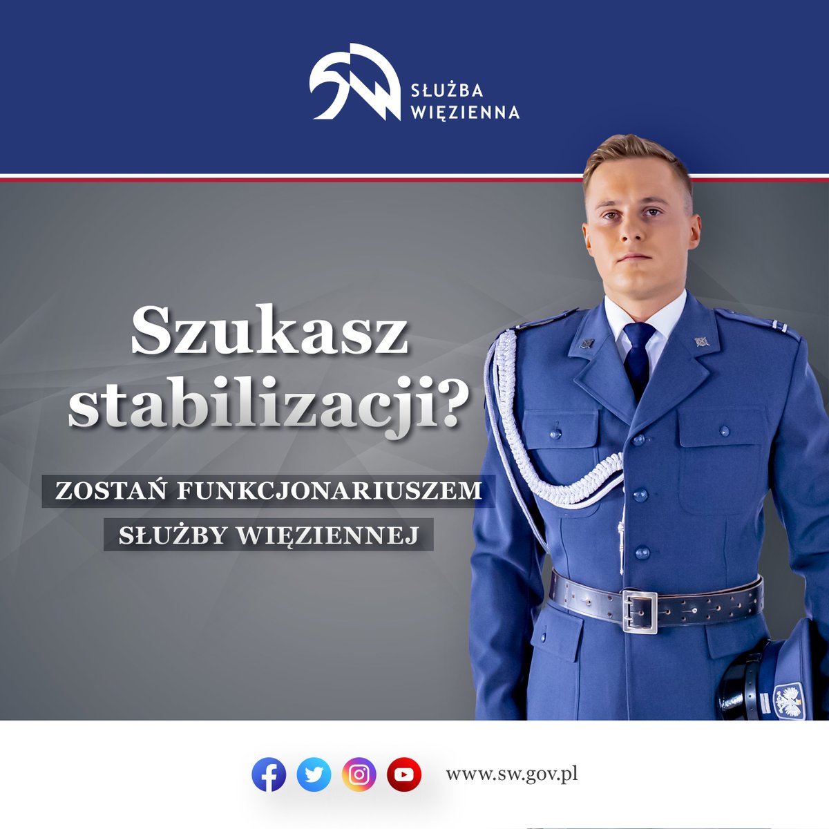 ASKrasnystaw's tweet photo. Wstąp w szeregi @SW_GOV_PL!
Sprawdź najnowsze oferty pracy w @OISW_Lublin i zostań jednym z nas 👮‍♀️👮👮‍♂️ 👌
👇
https://t.co/rF6cTOfLgV https://t.co/DhWzYRYkl3