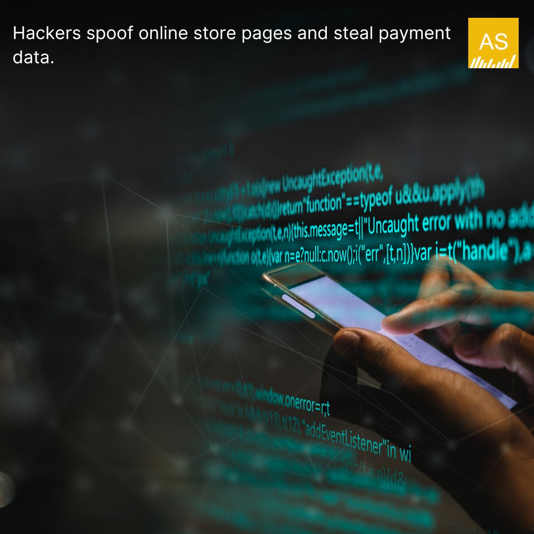 AntheiaServices's tweet photo. Hackers spoof online store pages and steal payment data.  Cybersecurity specialists report at least three schemes to illegally collect payment information on online shopping sites.  Specialists warn that malicious Magecart campaigns have recently intensified. https://t.co/7K962rgYix