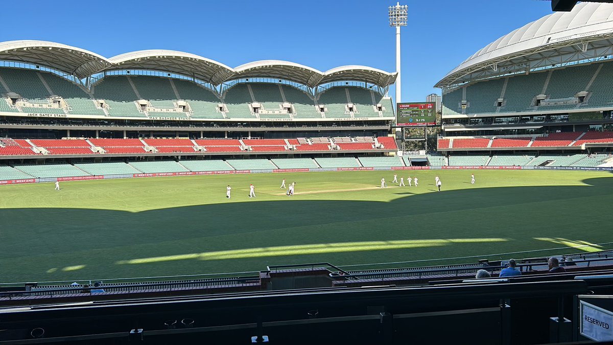 #BackTheBacks <a href="/WestEndRedbacks/">Tom Judd</a> getting the job done in the final session of day 3 <a href="/TheAdelaideOval/">Adelaide Oval</a>. NSW whinging as usual. Can’t be out LBW if you hit it lad.