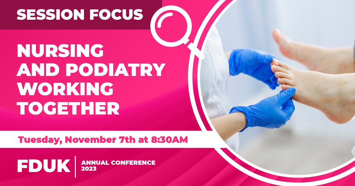 footindiabetes's tweet photo. Join us for a unique collaboration between Nursing and Podiatry! We're diving into fascinating case presentations and an open discussion you won't want to miss. 

View the full agenda here: https://t.co/9LNDVz6nNT

#FDUK2023 #AnnualConference #FDUK https://t.co/48vec1f2AT