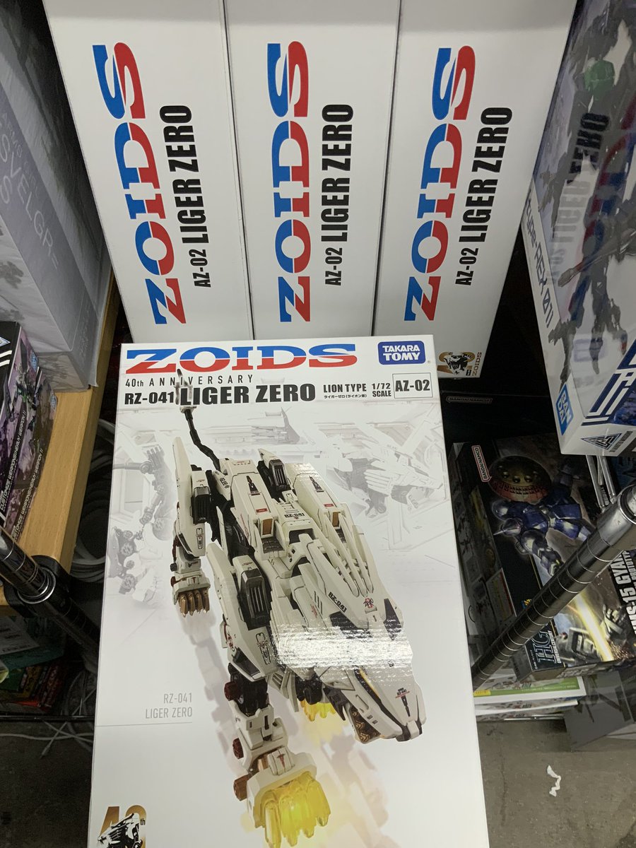 aniplaCafe's tweet image. #ライガーゼロ
#LIGERZERO

ゾイド40周年記念モデル
税込14,300円のところ
期間限定/個数限定の
31％オフで
9,860円でご用意しました

期間\個数に限定あるので
お早めにお買い物がお得？

もちろんDMでお取り置きも可能です
ご連絡お待ちしております
#ZOIDS
#TOMY