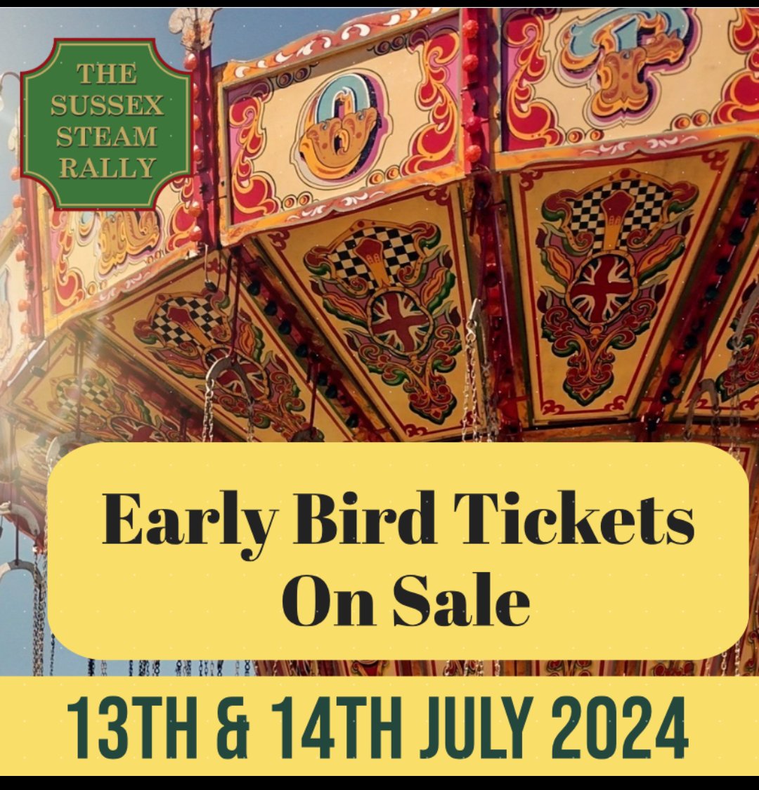 Sussex Steam Shows Ltd is excited to announce the 2024 Sussex Steam Rally on the 13th & 14th July. Once again the rally will take place at Parham House, West Sussex. Early Bird Tickets are now on sale Exhibitor, Trader and Catering enquires are open More info in our bio