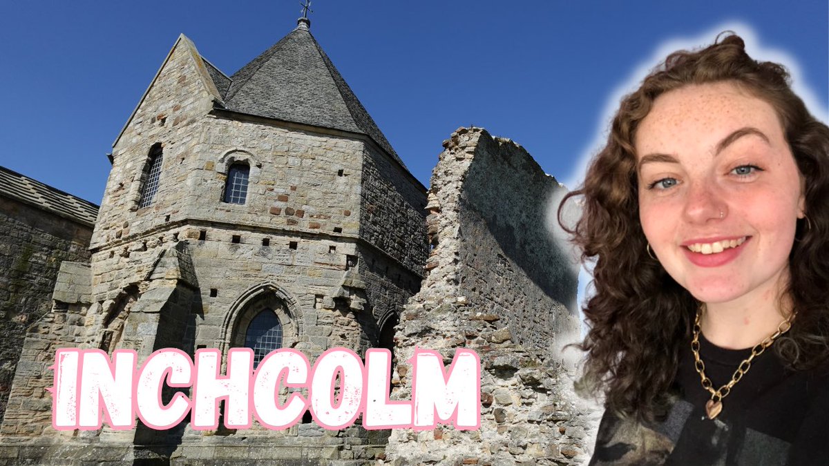 ArchaeoloRhi's tweet photo. I was an idiot and accidentally scheduled this for 5am instead of pm but here she is! The first in my “Islands of the Forth” series: Inchcolm! 

https://t.co/8mKT7sbNaf

#inchcolm #inchcolmabbey #maidoftheforth https://t.co/Z0OESg26Ms