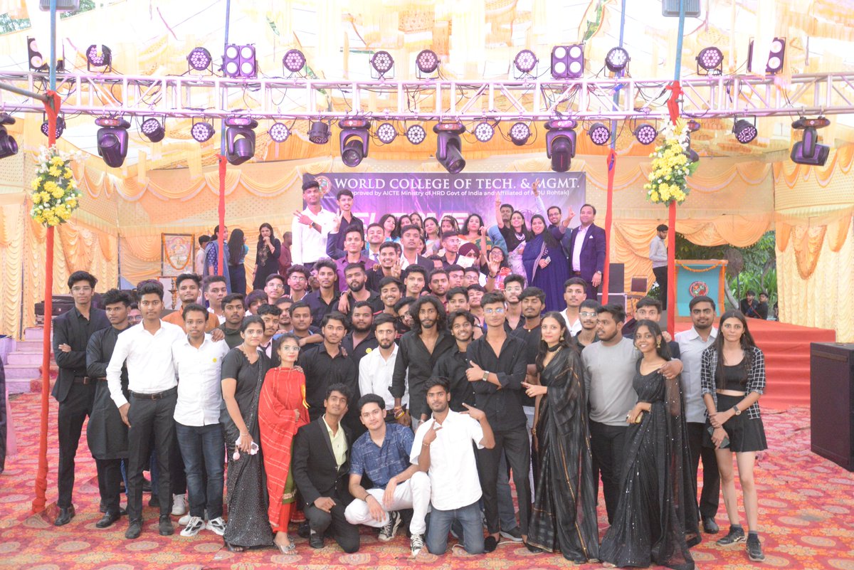 wctm_gurgaon's tweet photo. Glimpses of Student Felicitation on Freshers Day, held on October 6th, 2023
.
.
#WCTM #WCTMGurgaon #felicitation #FELICITATIONPROGRAM #FelicitationCeremony #events #djnight #freshers #party #freshersday #freshers2023 #live #performance #concert #enjoy #enjoyment #fun #activities https://t.co/2fuPbzq7TD