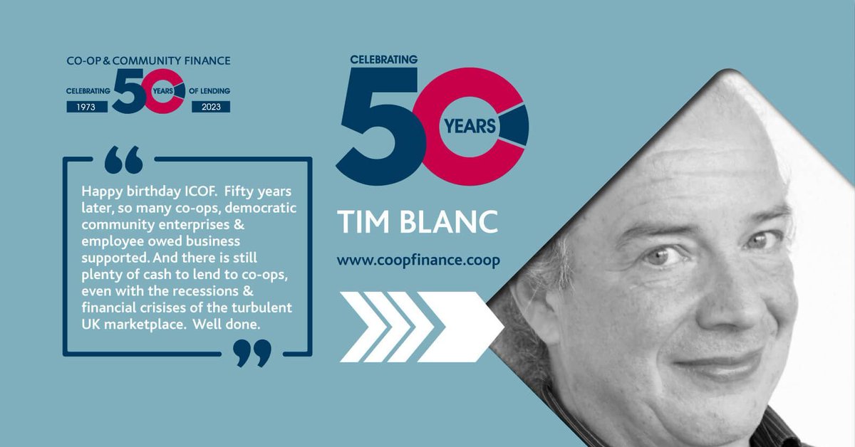 In our interview series exploring memories from our fifty years so far, we’re talking to Tim Blanc Tim is one of the founder members of Bristol based @EssentialFoods and has been an ICOF Trustee buff.ly/48Snq21 #ICOF50