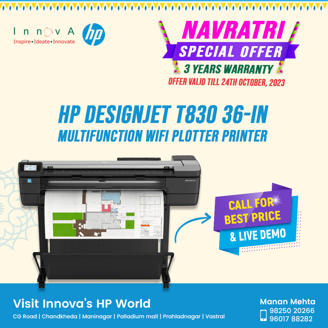innovaindia's tweet image. Buy HP Designjet t830 Plotter 
Inquiry Now!
Manan: 📲 98250 20266
Enter our website:
🌐🌐🌐 hp-plotter.in
#hp #hpplotter #t830 #hpindia #architectprinters #hpprinters  #hpdesignjet #xeroxmachine #pritingshop #paperpriting #hpdealer #plotterdealer #plotterrepair