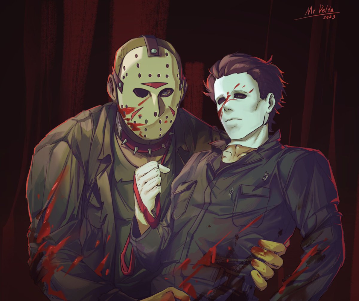 内有恶犬（）
#michaelmyers  #Halloween #JasonVoorhees #FridayThe13th #Slashers 
#myerhees