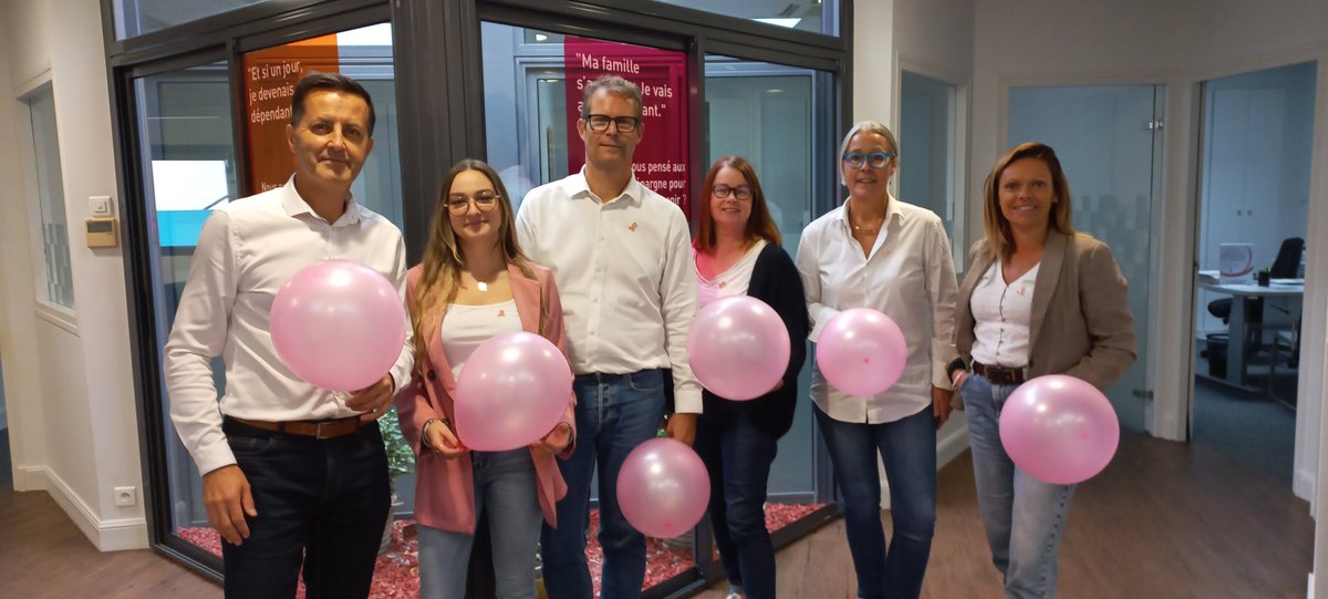 Nous soutenons Octobre Rose une nouvelle fois cette année