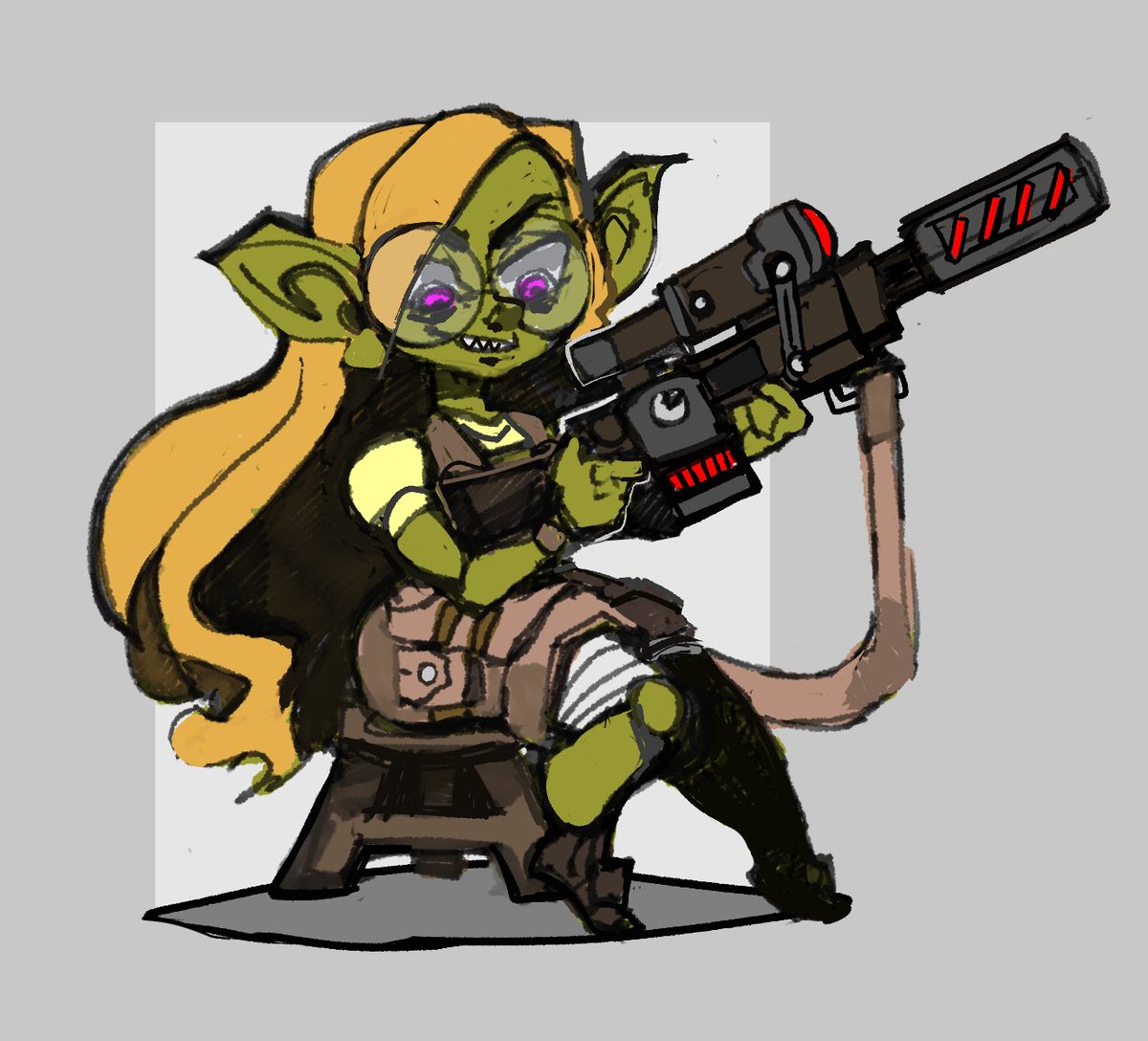 Gobtober 2023 - Day 16, Sniper #Gobtober2023