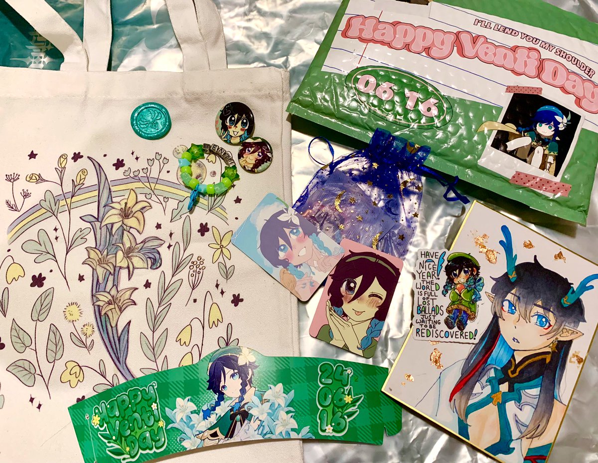 wow all my pckgs arrived today hxh rug <a href="/alexcsiple/">alex siple 🏳️‍🌈</a>  nikaido zine <a href="/corpsecrow/">/╲/\╭ºoꍘoº╮/\╱\</a>  venti goodie bag <a href="/lovecherrimagic/">Naomi⌬</a>  THANK U EVERYPONY....!!! 🤲💖💖