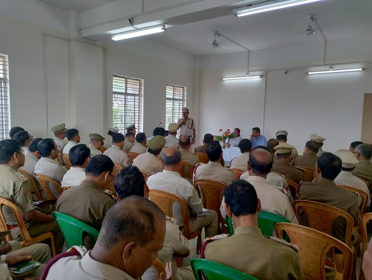On 16.10.2023, Director, TFES hold meeting with all the DFOs &amp; OCs of Fire Stations/ Units in order to enhance efficiency of the force.